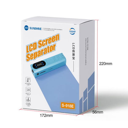 SUNSHINE S-918E Coussin chauffant pour le retrait d'écran LCD et la réparation de téléphones portables, prise UE, SUNSHINE S-918E(EU Plug)