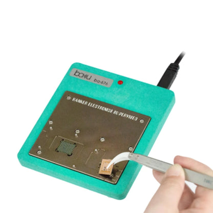 BAKU BA-676 110V-120V Colle IC PCB multifonctionnelle Supprimer la plate-forme de chauffage thermostatique pour iPhone X / XS / XS Max / 11/11 Pro / 11 Pro Max, prise CN