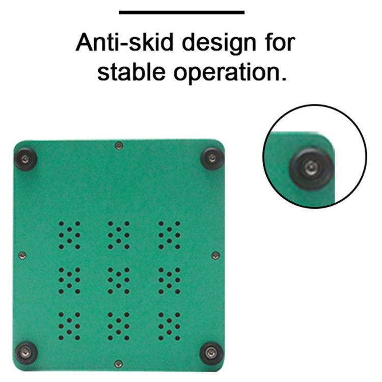 BAKU BA-676 110V-120V Colle IC PCB multifonctionnelle Supprimer la plate-forme de chauffage thermostatique pour iPhone X / XS / XS Max / 11/11 Pro / 11 Pro Max, prise CN