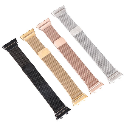 Pour OPPO Watch 46MM Smart Watch Bracelet en acier inoxydable milanais