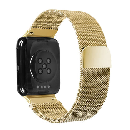 Pour OPPO Watch 46MM Smart Watch Bracelet en acier inoxydable milanais