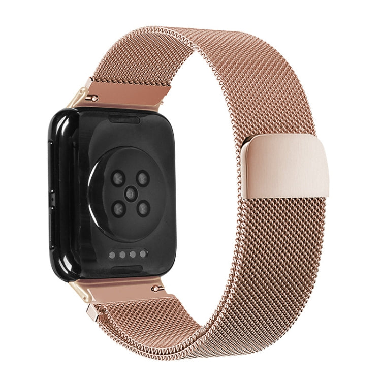 Pour OPPO Watch 46MM Smart Watch Bracelet en acier inoxydable milanais