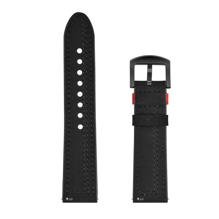 22mm pour montre Huawei GT2e / GT2 46mm bracelet en cuir zigzag