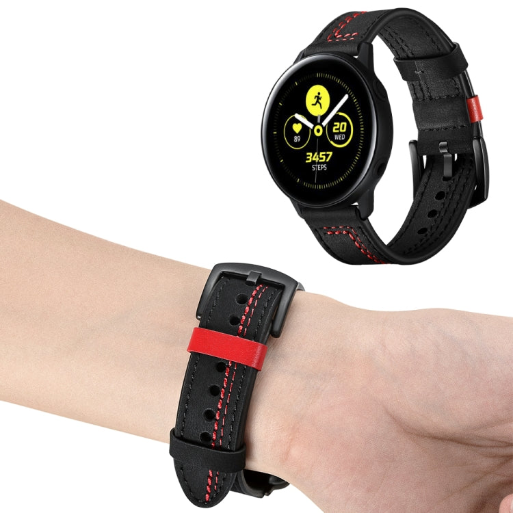 22mm pour montre Huawei GT2e / GT2 46mm bracelet en cuir zigzag