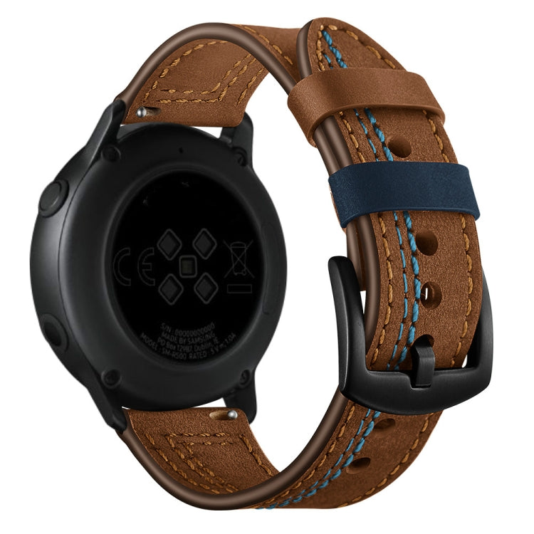 22mm pour montre Huawei GT2e / GT2 46mm bracelet en cuir zigzag