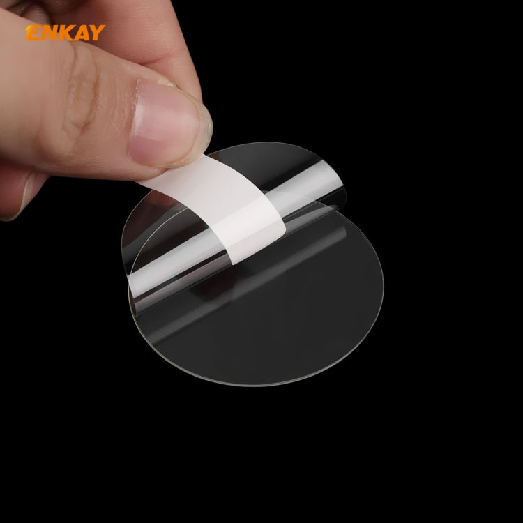 2 PCS ENKAY Hat-Prince 0.2mm 9H 2.15D Bord Incurvé Protecteur D'écran En Verre Trempé Film De Montre, For Garmin Forerunner 45 / 45S, For Garmin Forerunner 735 / 735XT, For Garmin Instinct Tactical, For Garmin Approach S62, For Garmin Swim 2