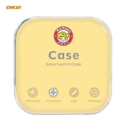 Pour Huawei Watch GT 2 46mm ENKAY Chapeau-Prince ENK-AC8202 Couverture Complète PC Étui Givré + 9H Protecteur En Verre Trempé