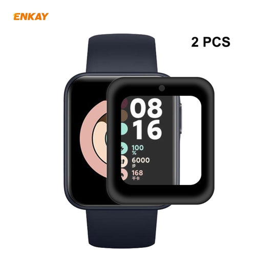 2 PCS ENKAY Hat-Prince 3D Plein Écran Soft PC Edge + PMMA HD Film Protecteur D'écran, For Redmi Watch (2 PCS), For Huawei B6 (2 PCS), For Venu 2 / Vivoactive 4 45mm (2 PCS), For Garmin Venu 2S / Vivoactive 4S 40mm (2 PCS)