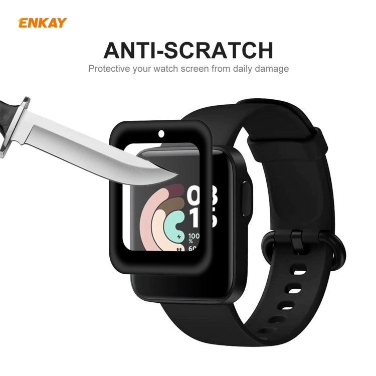 2 PCS ENKAY Hat-Prince 3D Plein Écran Soft PC Edge + PMMA HD Film Protecteur D'écran, For Redmi Watch (2 PCS), For Huawei B6 (2 PCS), For Venu 2 / Vivoactive 4 45mm (2 PCS), For Garmin Venu 2S / Vivoactive 4S 40mm (2 PCS)                               ...