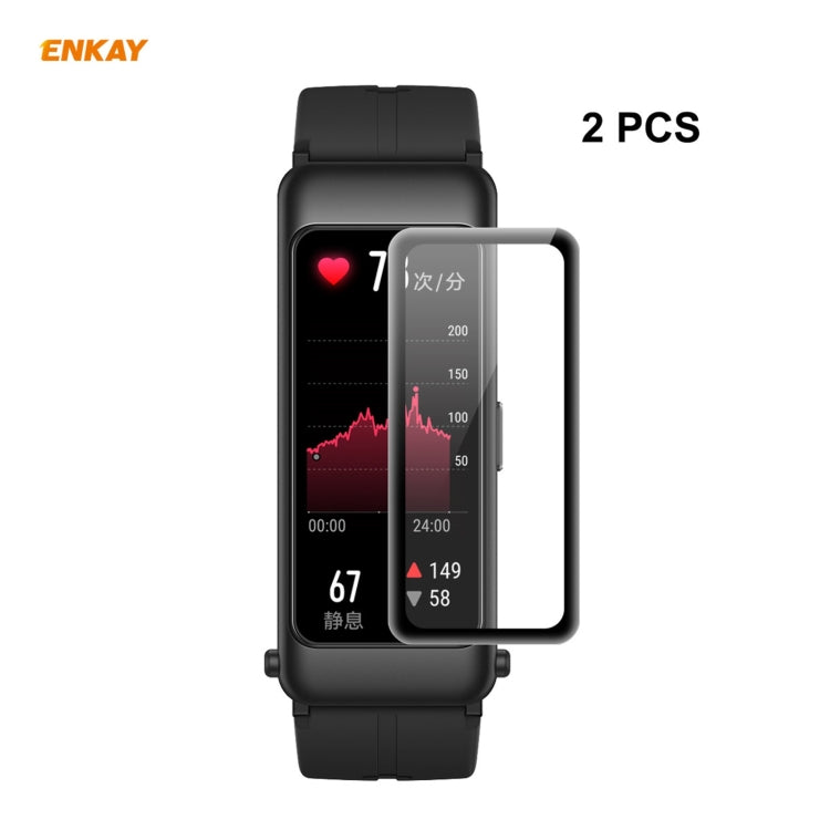 2 PCS ENKAY Hat-Prince 3D Plein Écran Soft PC Edge + PMMA HD Film Protecteur D'écran, For Redmi Watch (2 PCS), For Huawei B6 (2 PCS), For Venu 2 / Vivoactive 4 45mm (2 PCS), For Garmin Venu 2S / Vivoactive 4S 40mm (2 PCS)                               ...