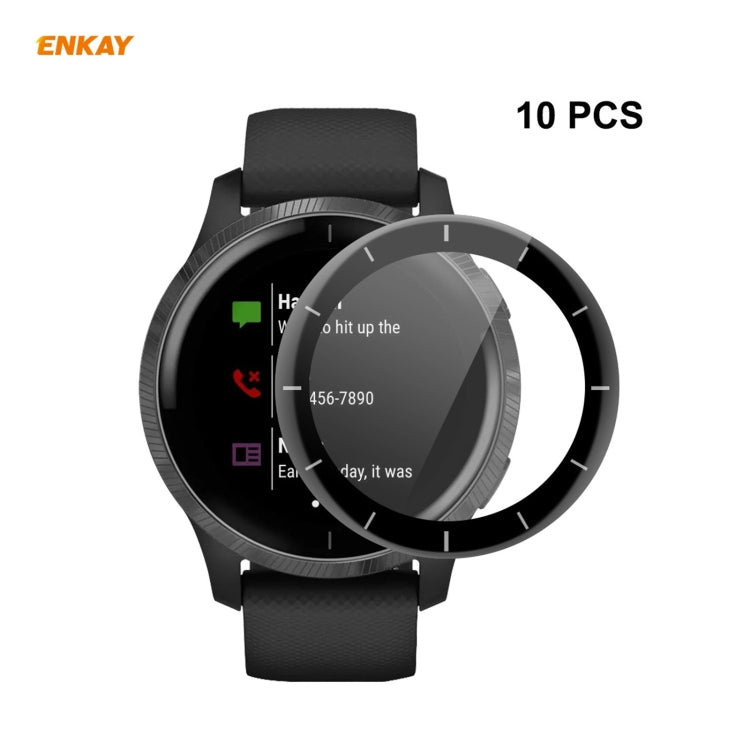 10 PCS ENKAY Hat-Prince 3D Plein Écran Soft PC Edge + PMMA HD Film Protecteur D'écran, For Redmi Watch (10 PCS), For Huawei B6 (10 PCS), For Venu 2 / Vivoactive 4 45mm (10 PCS), For Garmin Venu 2S / Vivoactive 4S 40mm (10 PCS)                          ...