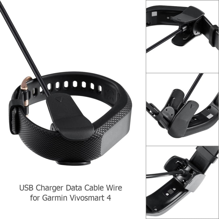 Chargeur en plastique pour montre intelligente Garmin Vivosmart 4, câble de données, câble de remplacement, 1 m