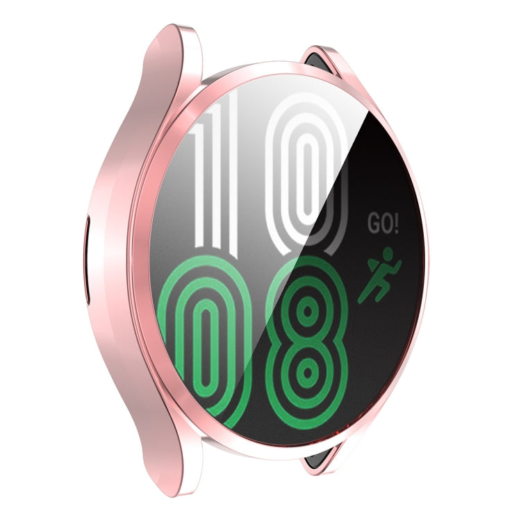 Pour Samsung Galaxy Watch4 40mm ENKAY Hat-Prince Coque en TPU souple galvanisée à couverture complète avec protection d'écran