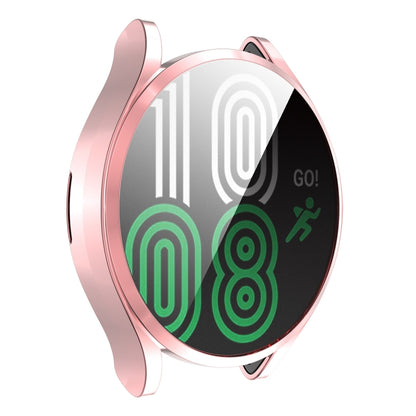 Pour Samsung Galaxy Watch4 40mm ENKAY Hat-Prince Coque en TPU souple galvanisée à couverture complète avec protection d'écran