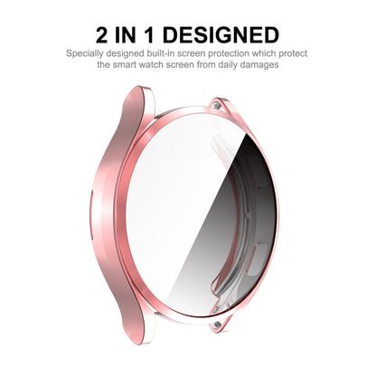 Pour Samsung Galaxy Watch4 40mm ENKAY Hat-Prince Coque en TPU souple galvanisée à couverture complète avec protection d'écran
