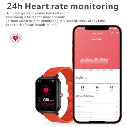 Q9pro Montre intelligente à écran couleur de 1,7 pouces