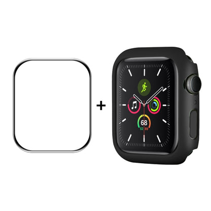 Cadre PC ENKAY Hat-Prince + Film de protection d'écran PMMA HD à couverture complète pour Apple Watch Series 7 45 mm