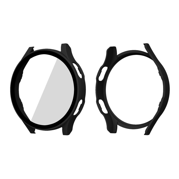 ENKAY Hat-Prince Cadre PC à Couverture Complète + Protecteur en Verre Trempé Coque Composite pour Samsung Galaxy Watch4 40mm