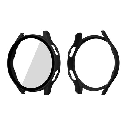 ENKAY Hat-Prince Cadre PC à Couverture Complète + Protecteur en Verre Trempé Coque Composite pour Samsung Galaxy Watch4 40mm