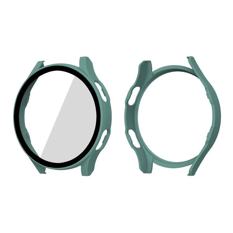 ENKAY Hat-Prince Cadre PC à Couverture Complète + Protecteur en Verre Trempé Coque Composite pour Samsung Galaxy Watch4 40mm