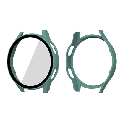 ENKAY Hat-Prince Cadre PC à Couverture Complète + Protecteur en Verre Trempé Coque Composite pour Samsung Galaxy Watch4 40mm