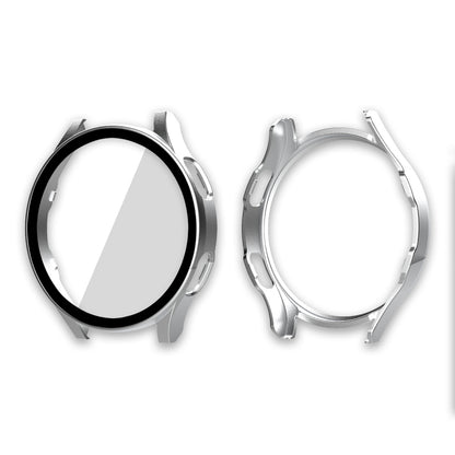 ENKAY Hat-Prince Cadre PC à Couverture Complète + Protecteur en Verre Trempé Coque Composite pour Samsung Galaxy Watch4 40mm