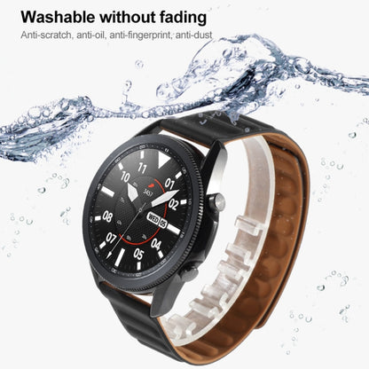 Sangle magnétique en silicone, For Huawei Watch GT 3 46mm, For Huawei Watch GT2, For Huawei Watch GT2 Pro, For Honor Watch Magic
