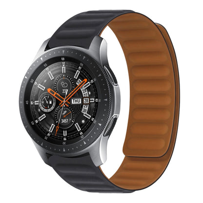 Sangle magnétique en silicone, For Huawei Watch GT 3 46mm, For Huawei Watch GT2, For Huawei Watch GT2 Pro, For Honor Watch Magic