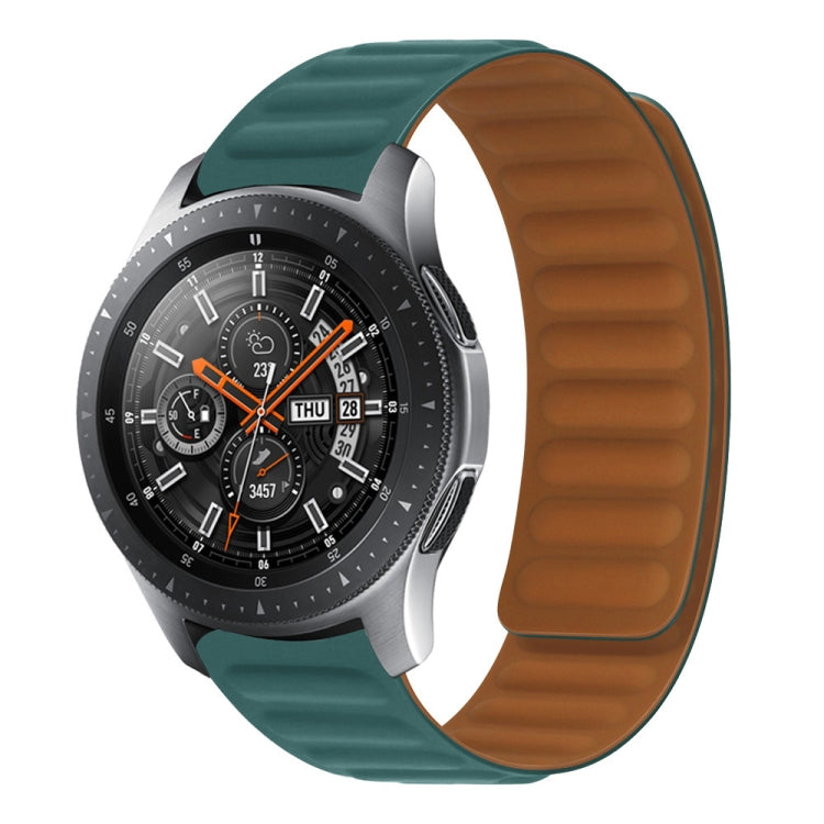 Sangle magnétique en silicone, For Huawei Watch GT 3 46mm, For Huawei Watch GT2, For Huawei Watch GT2 Pro, For Honor Watch Magic