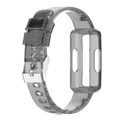 Bracelet de montre intégré en silicone transparent, For Fitbit Luxe, For Fitbit inspire 2, For Fitbit inspire HR, For Fitbit inspire, For Fitbit Ace 3, For Fitbit Ace 2