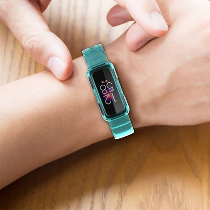 Bracelet de montre intégré en silicone transparent, For Fitbit Luxe, For Fitbit inspire 2, For Fitbit inspire HR, For Fitbit inspire, For Fitbit Ace 3, For Fitbit Ace 2