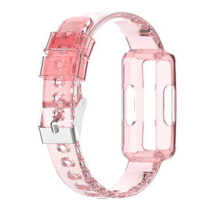 Bracelet de montre intégré en silicone transparent, For Fitbit Luxe, For Fitbit inspire 2, For Fitbit inspire HR, For Fitbit inspire, For Fitbit Ace 3, For Fitbit Ace 2
