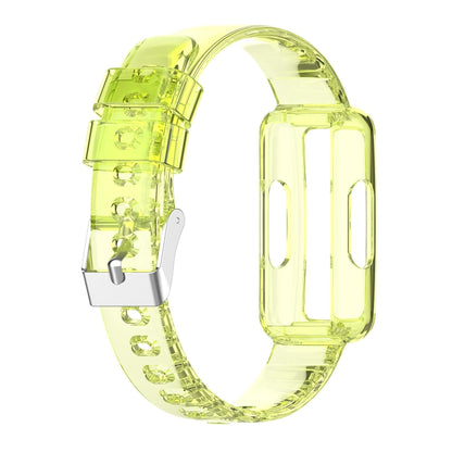 Bracelet de montre intégré en silicone transparent, For Fitbit Luxe, For Fitbit inspire 2, For Fitbit inspire HR, For Fitbit inspire, For Fitbit Ace 3, For Fitbit Ace 2