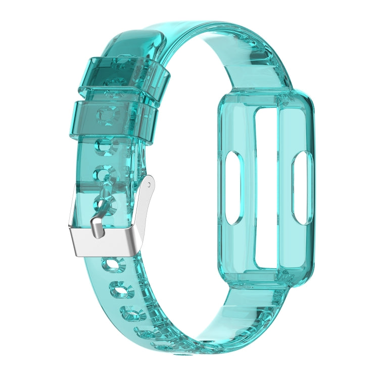 Bracelet de montre intégré en silicone transparent, For Fitbit Luxe, For Fitbit inspire 2, For Fitbit inspire HR, For Fitbit inspire, For Fitbit Ace 3, For Fitbit Ace 2