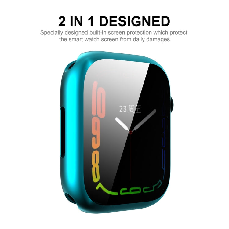 ENKAY Chapeau-Prince Électrolytique TPU Cas, For Apple Watch Series 9 / 8 / 7 41mm, For Apple Watch Series 9 / 8 / 7 45mm