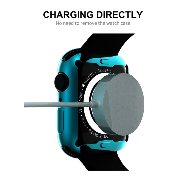 ENKAY Chapeau-Prince Électrolytique TPU Cas, For Apple Watch Series 9 / 8 / 7 41mm, For Apple Watch Series 9 / 8 / 7 45mm