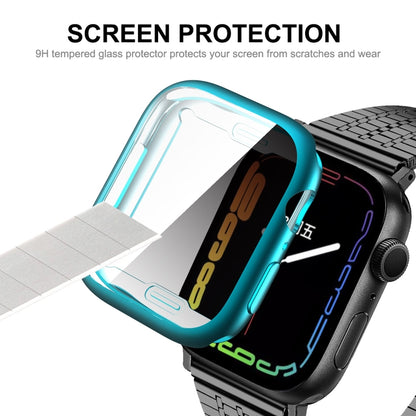 ENKAY Chapeau-Prince Électrolytique TPU Cas, For Apple Watch Series 9 / 8 / 7 41mm, For Apple Watch Series 9 / 8 / 7 45mm