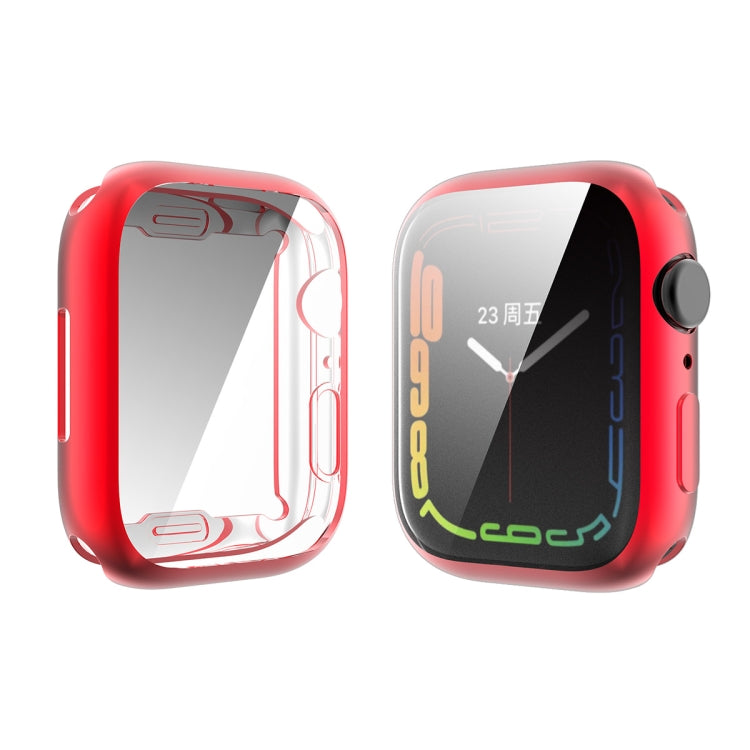 ENKAY Chapeau-Prince Électrolytique TPU Cas, For Apple Watch Series 9 / 8 / 7 41mm, For Apple Watch Series 9 / 8 / 7 45mm