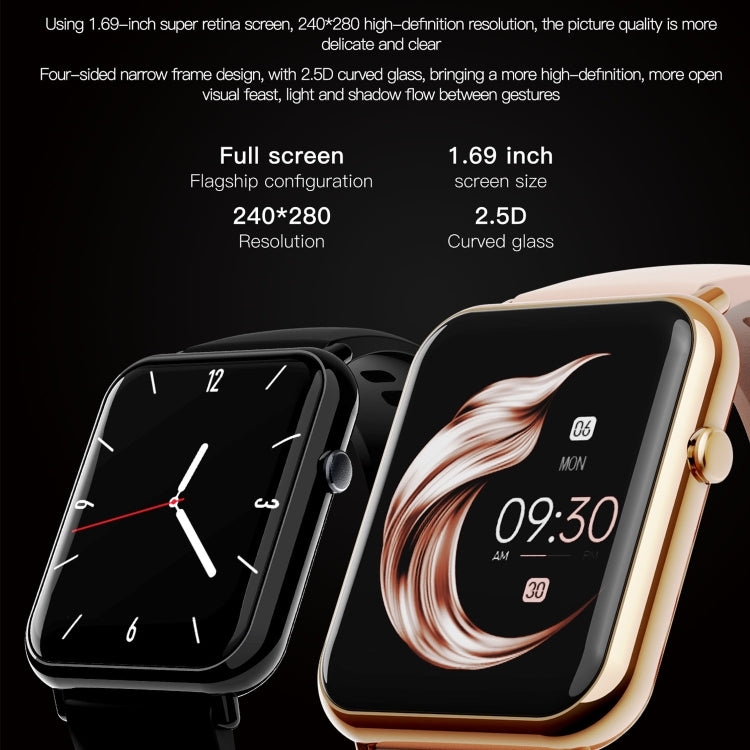 Montre connectée Q19 Pro IP67 étanche 1,69 pouces