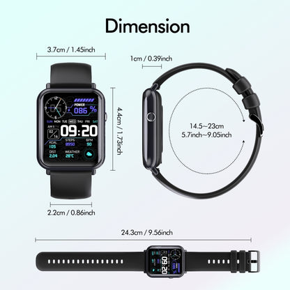 Montre connectée Q19 Pro IP67 étanche 1,69 pouces