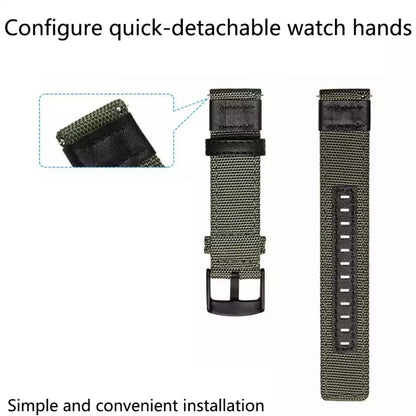 Bracelet en toile résistant à l'usure, For Samsung Galaxy Watch4 40mm, For Samsung Galaxy Watch4 44mm