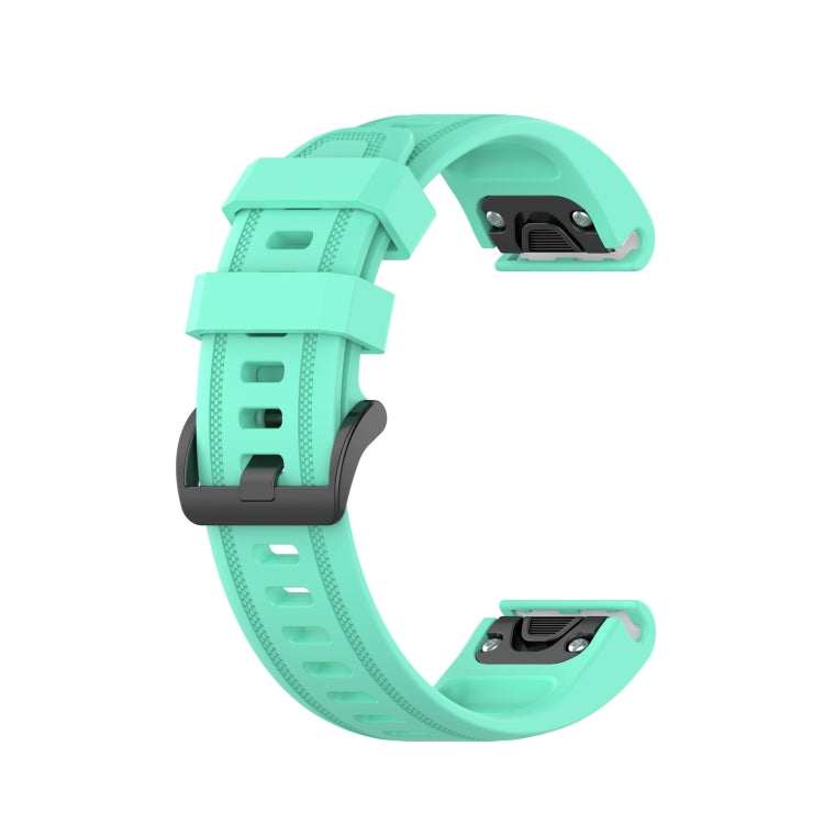 Bracelet de sport en silicone de couleur pure, For Garmin Fenix 5S Plus