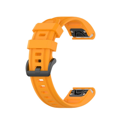Bracelet de sport en silicone de couleur pure, For Garmin Fenix 5S Plus