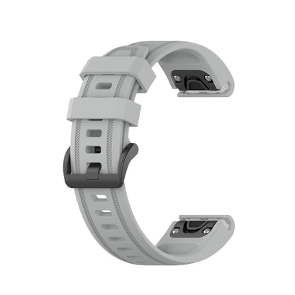 Bracelet de sport en silicone de couleur pure, For Garmin Fenix 5S Plus