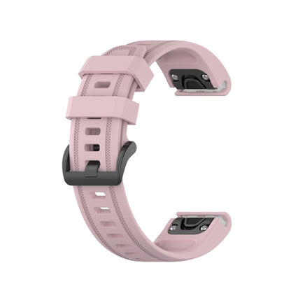 Bracelet de sport en silicone de couleur pure, For Garmin Fenix 5S Plus