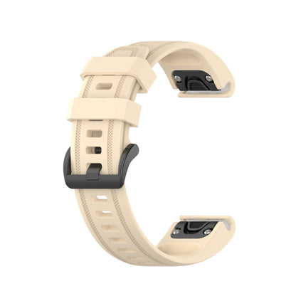 Bracelet de sport en silicone de couleur pure, For Garmin Fenix 5S Plus