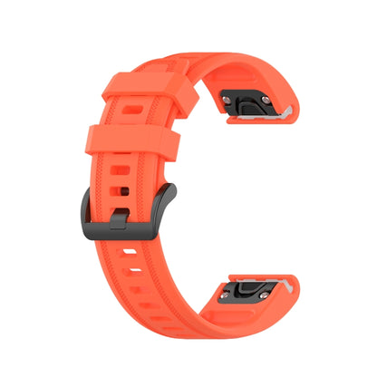 Bracelet de sport en silicone de couleur pure, For Garmin Fenix 5S Plus