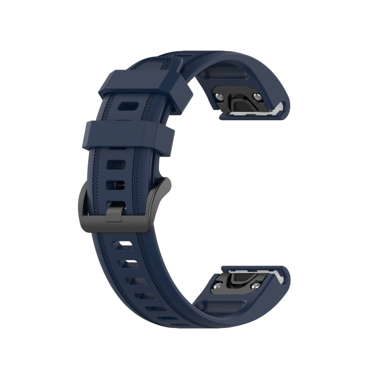 Bracelet de sport en silicone de couleur pure, For Garmin Fenix 5S Plus