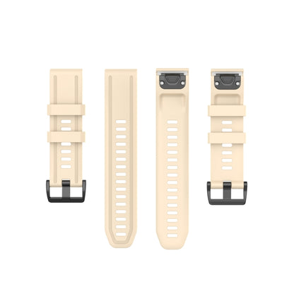 Bracelet de sport en silicone de couleur pure, For Garmin Fenix 5S Plus