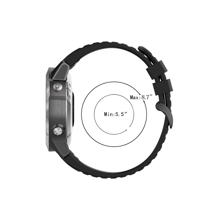 Bracelet de sport en silicone, For Garmin Fenix 7, For Garmin Approach s62, For Garmin Fenix 6 GPS, For Garmin Fenix 6 Pro GPS